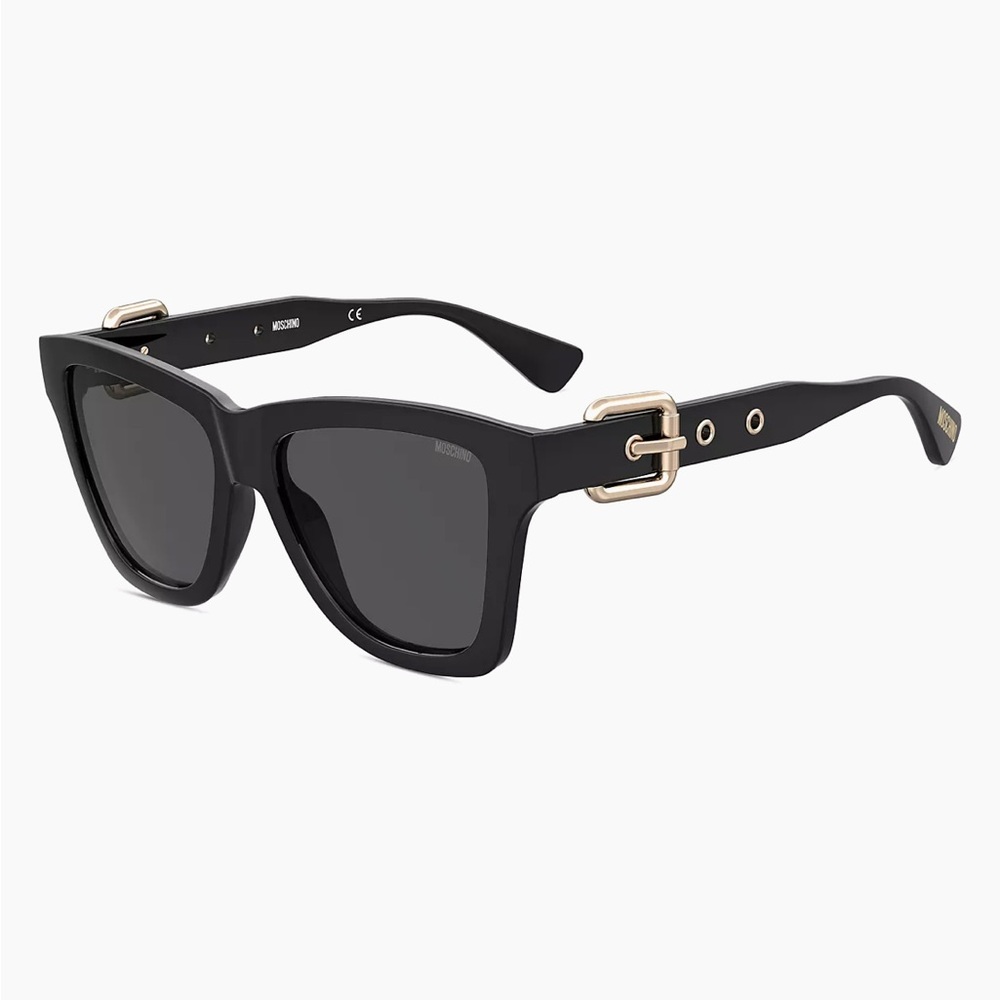 Moschino
Buckle Nylon & Plastic Cat-Eye Sunglasses